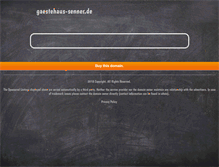 Tablet Screenshot of gaestehaus-senner.de